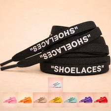 1:1 Off White Inspired "SHOELACES" Sneaker laces for jordans, airmax, and MORE