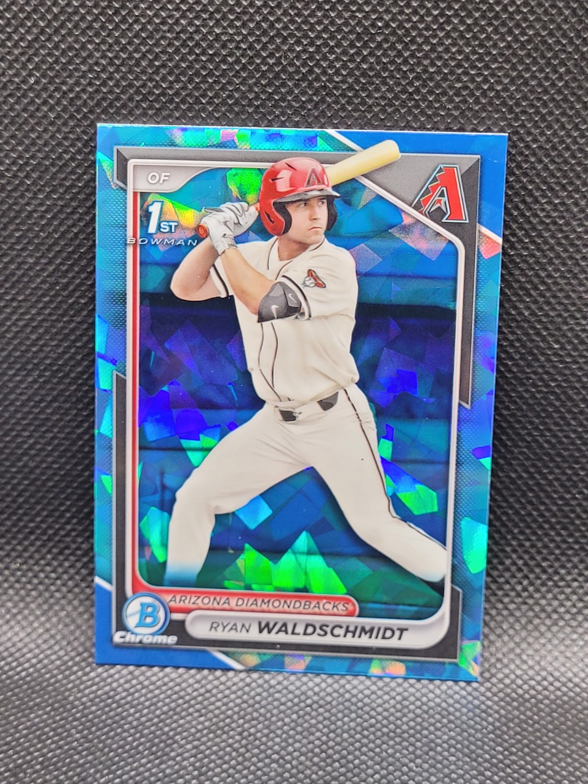 2024 Bowman Chrome Draft RYAN WALDSCHMIDT sapphire refractor RC 1st Diamondbacks
