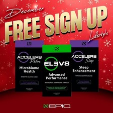 Epic Pack ELEV8 (1)Box- Acceler8 Restore(1) Acceler8 Sleep Box(1) LIFESTYLE Box