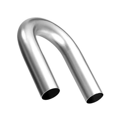Aluminized Steel 180 Mandrel Bent Elbow Degree Mandrel Bent Elbow 2.5'' Inlet,