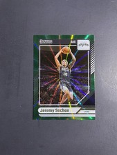 2024-25 Panini Donruss Jeremy Sochan Holo Green Laser Card #180