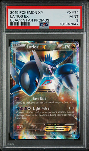 Latios EX XY72 Holo PSA 9 Black Star Promo Mint Pokemon