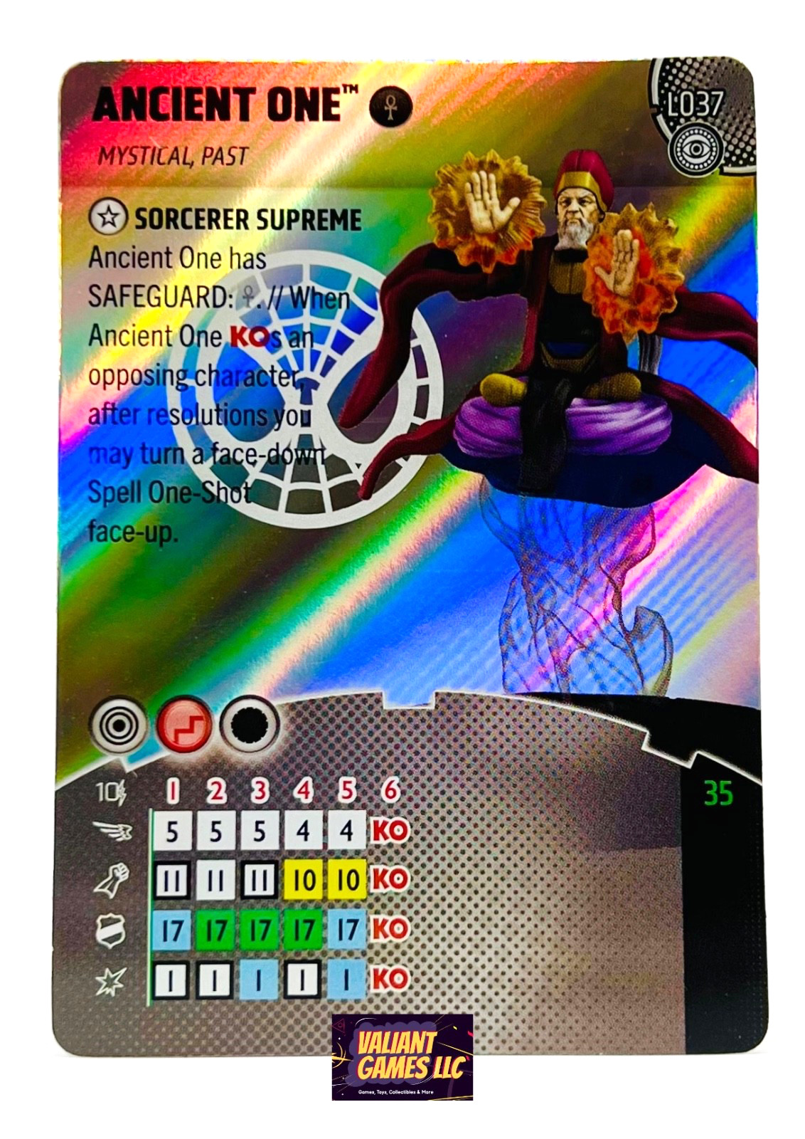 Marvel Heroclix Ancient One #L037 Legacy Card Strange Tales Set