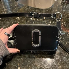 Marc Jacob’s Pierced Snapshot Bag Used Once. Excellent Condition See Photos