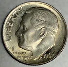 1964-P Roosevelt Dime - Circulated Condition - 90% Silver - US Coin - 3217