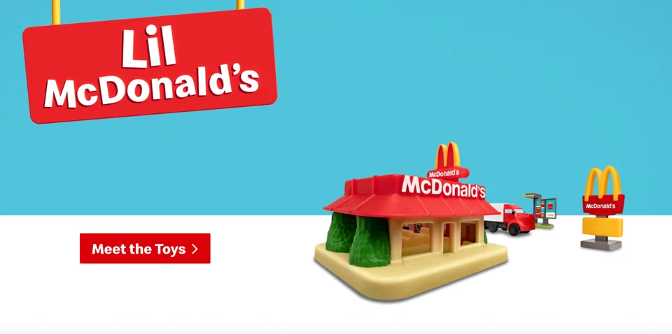 2025 McDONALD'S Lil Mcdonalds Minature Kids HAPPY MEAL TOYS Or Set - Image 2 of 3