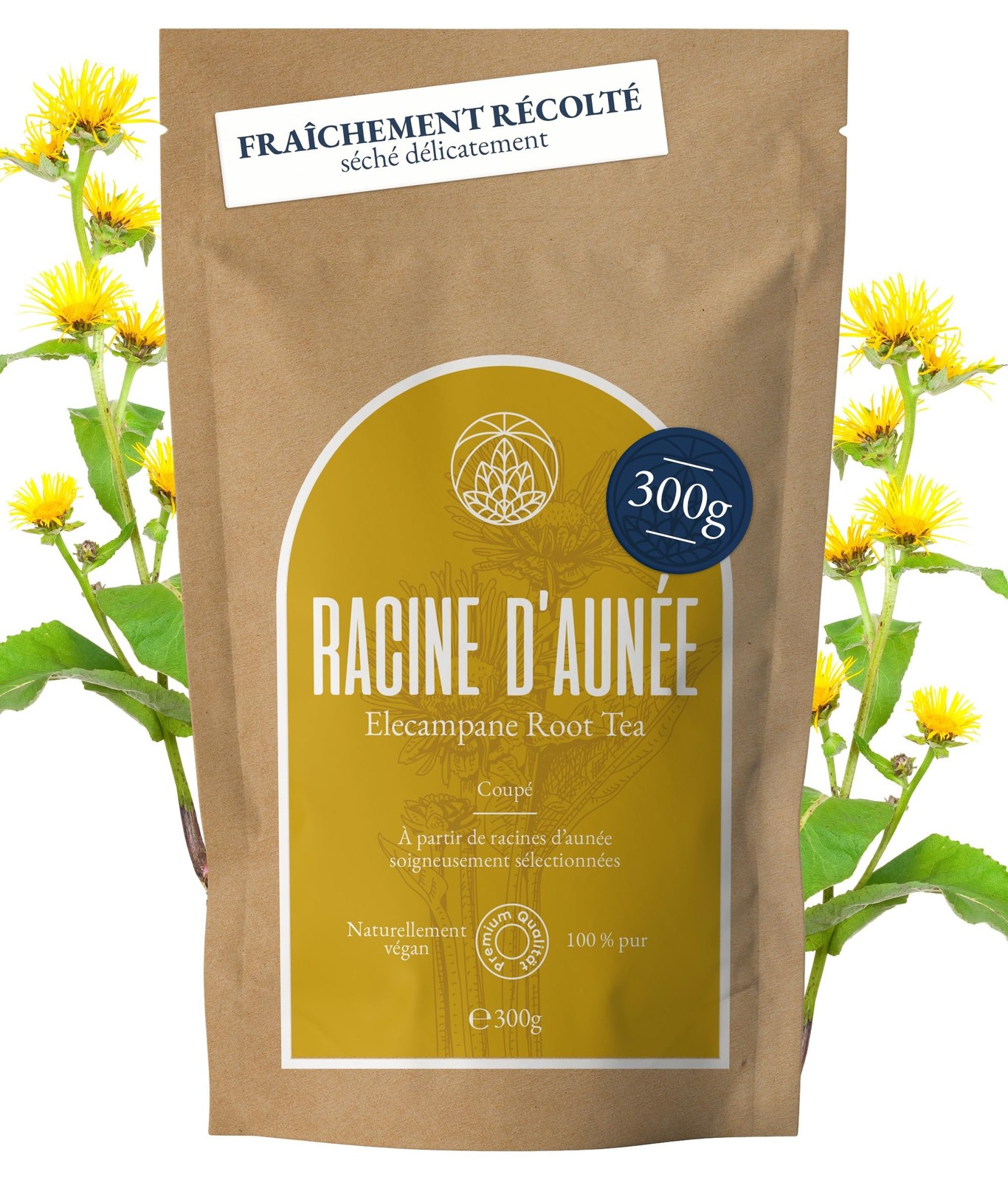 Infusion racine d'aunée 300g contre les lourdeurs digestives passagères