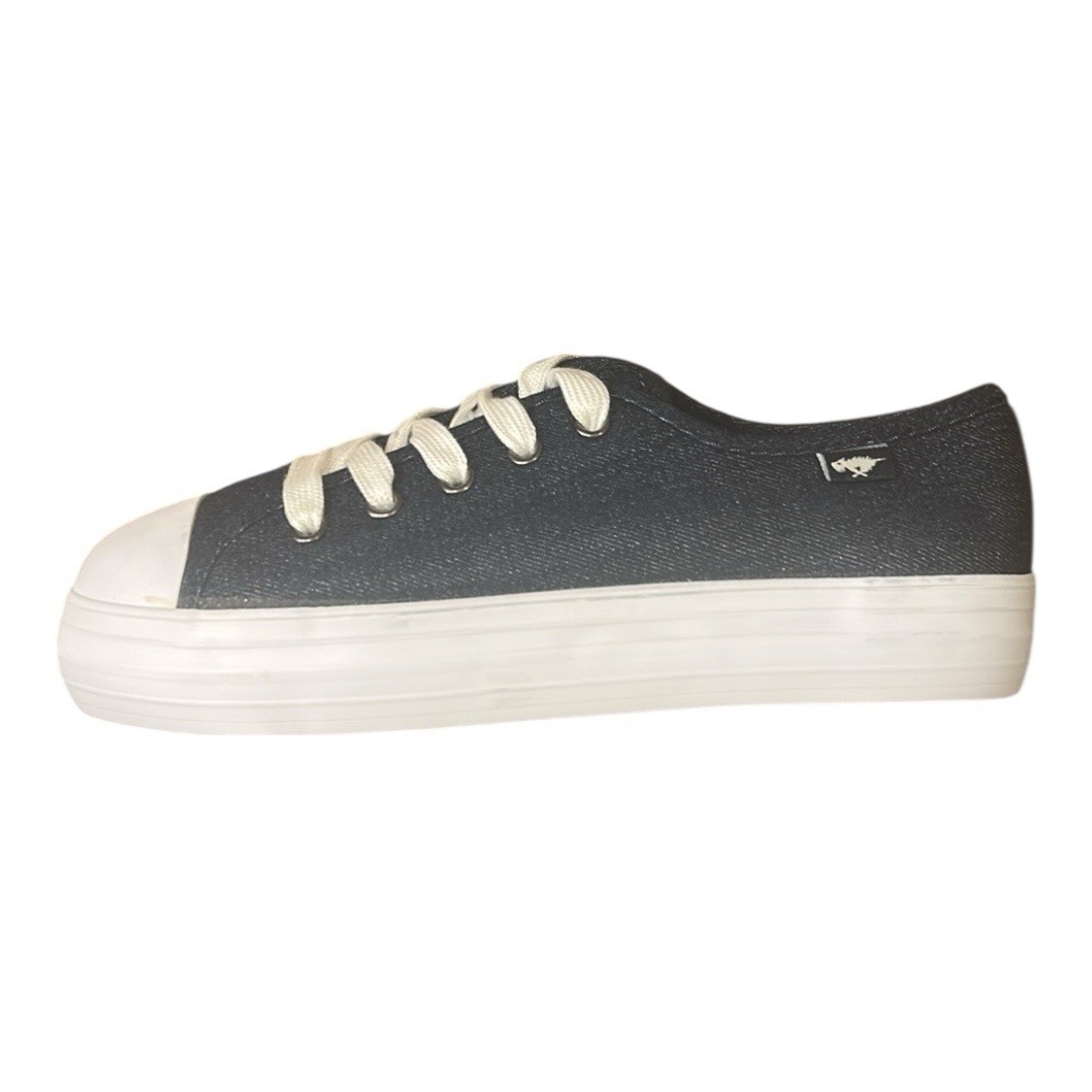 SAOLA Sneakers donna Rocket Dog platform taglia 8 5 blu navy denim suola bianca nuove
