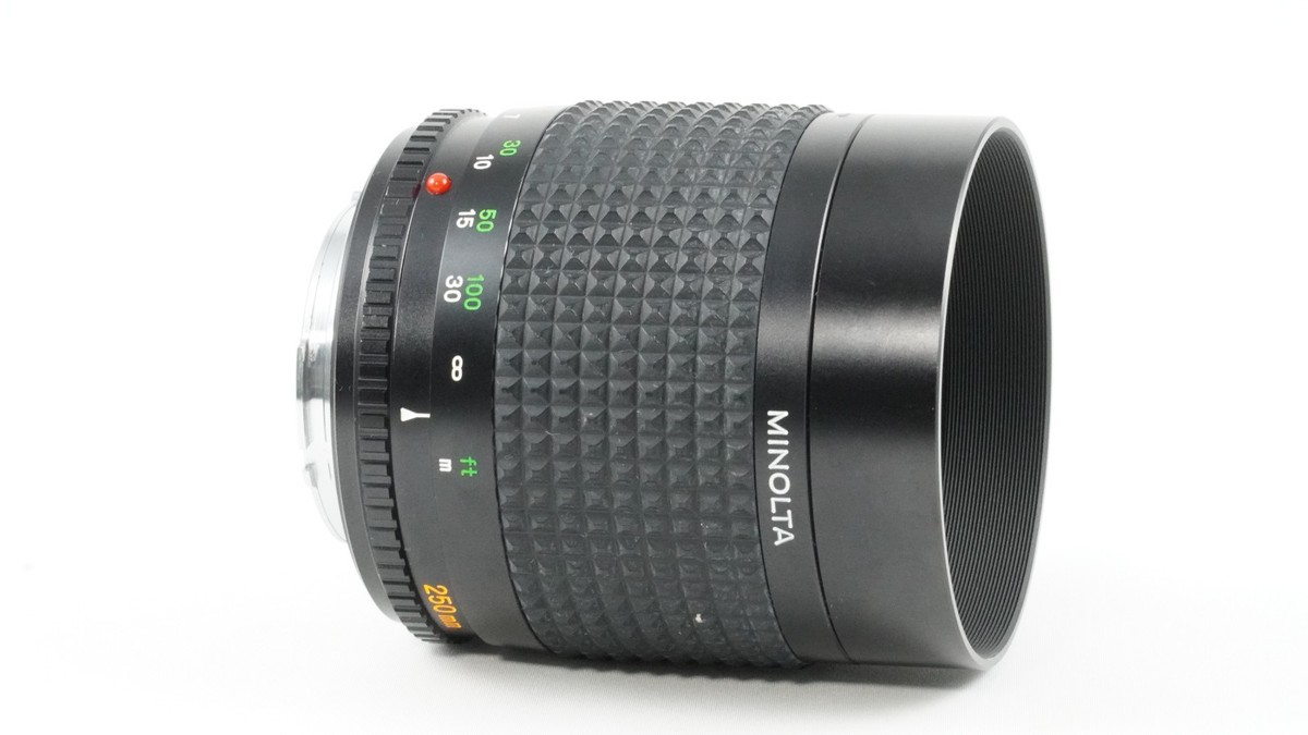 Minolta RF Rokkor 250mm f5.6 Reflex MF Lens MC MD Mount From Japan