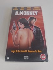B.Monkey VHS Tape . Asia Argento Cult Classic . B Monkey