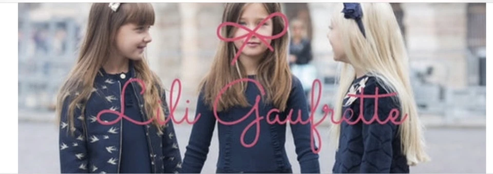 Vestido Lili Gaufrette Azul Marino Tejido Arcos Falda Completa 12 años Nuevo con Etiquetas + Falda con Volantes Gratis Foto 2 de 4