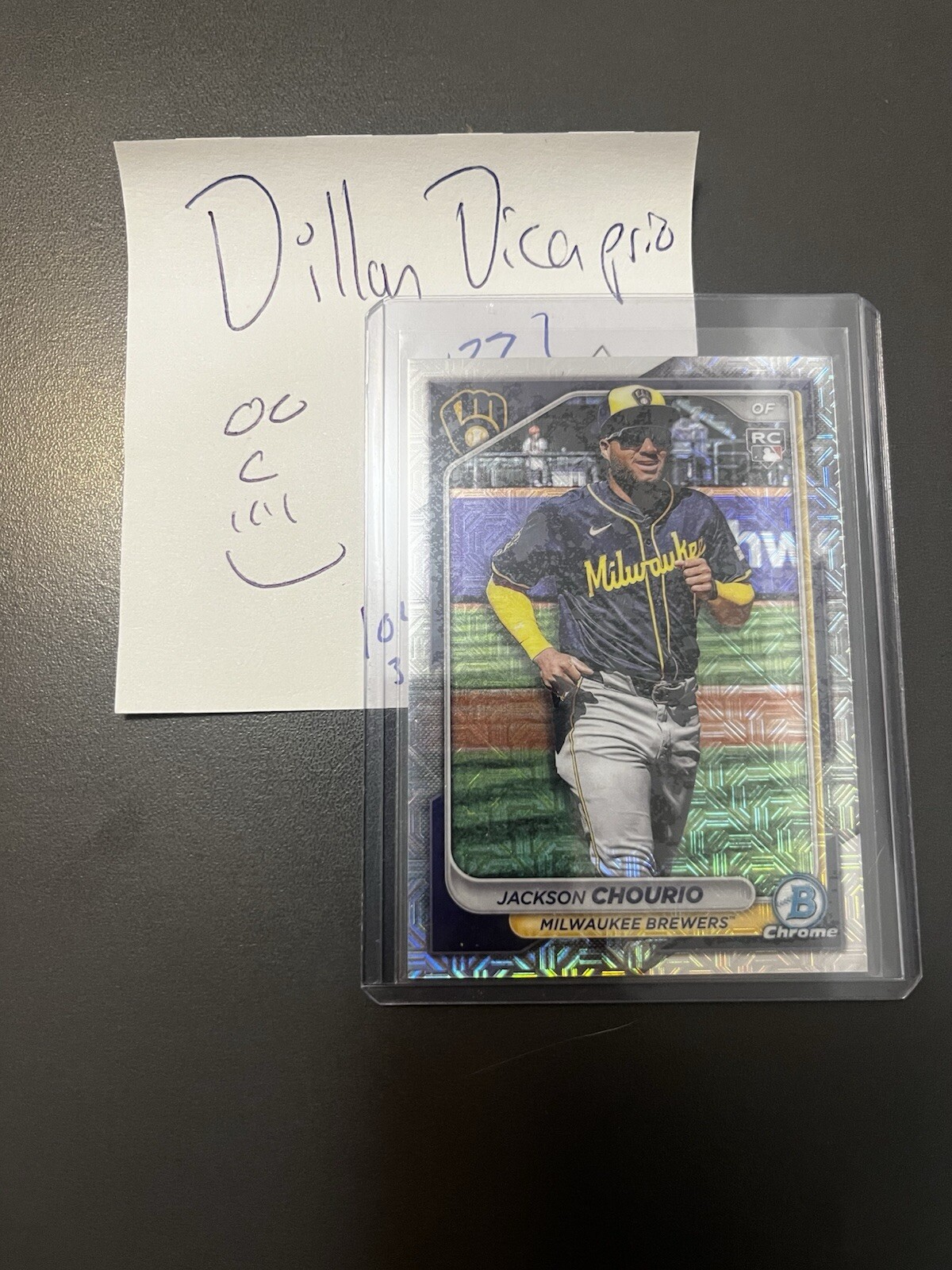 2024 BOWMAN CHROME MEGABOX #69 JACKSON CHOURIO RC ROOKIE IMAGE VARIATION MOJO SP