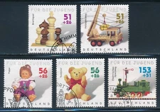 Germany - Used Stamps Set -Toys and Games (2002) B902-6