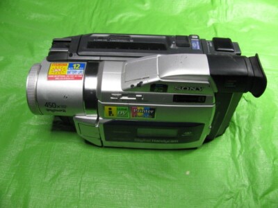 SONY DCR-TRV820 ジャンク Sony DCR-TRV820 Digital 8 Camcorder - Record Transfer Watch Hi8