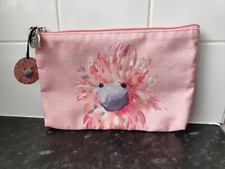 BNWT Jellycat Pink Flamingo Glad To Be Me travel Bag purse pencil case