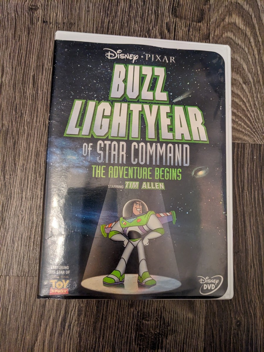Buzz Lightyear of Star Command: The Adventure Begins (DVD, 2000
