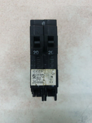 Siemens Q2020 20A 1 Pole 120V Tandem Circuit Breaker CHIPPED