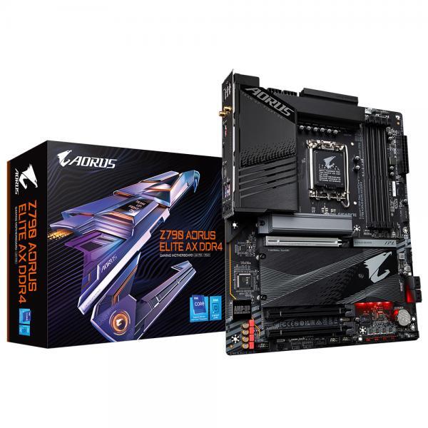 3161796 Gigabyte Gigabyte Z790 AORUS ELITE AX DDR4 (REV 1.0) scheda madre Intel