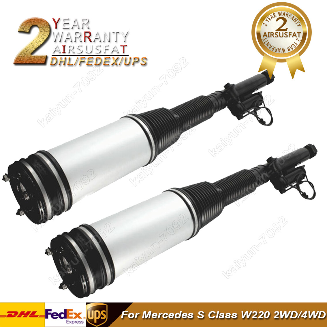 LUFASODERLING Rear Air Suspension Shock Strut Copatible with ercedes LUFASODERLING Rear Air Suspension Shock Strut Copatible with ercedes