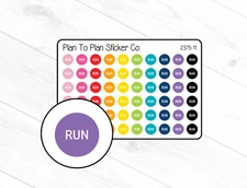 2375-11~~Run Dots Planner Stickers.