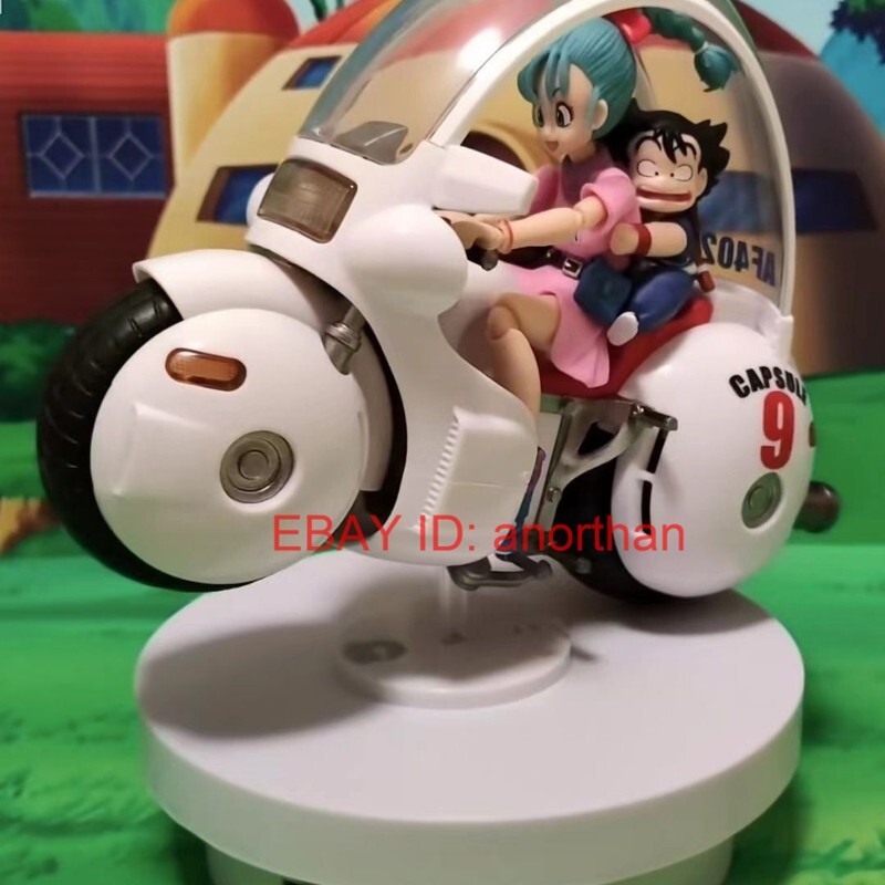 New Black Hole Toys Bulma Goku Motorcycle Girl 1/12 Scale Figure