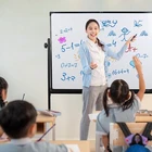 Whiteboard Swivel Double Sided Free Standing Adjustable Home Office School