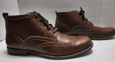 Franco Fortini Mens Boots Size 12 Maverick Brown Leather  display picture 3
