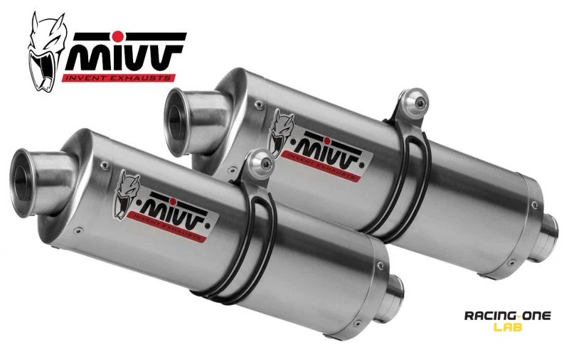 ESCAPE SILENCIADORES SILENCIADORES MIVV ACERO INOXIDABLE APRILIA PEGASO STRADA 650 Foto 2 de 2