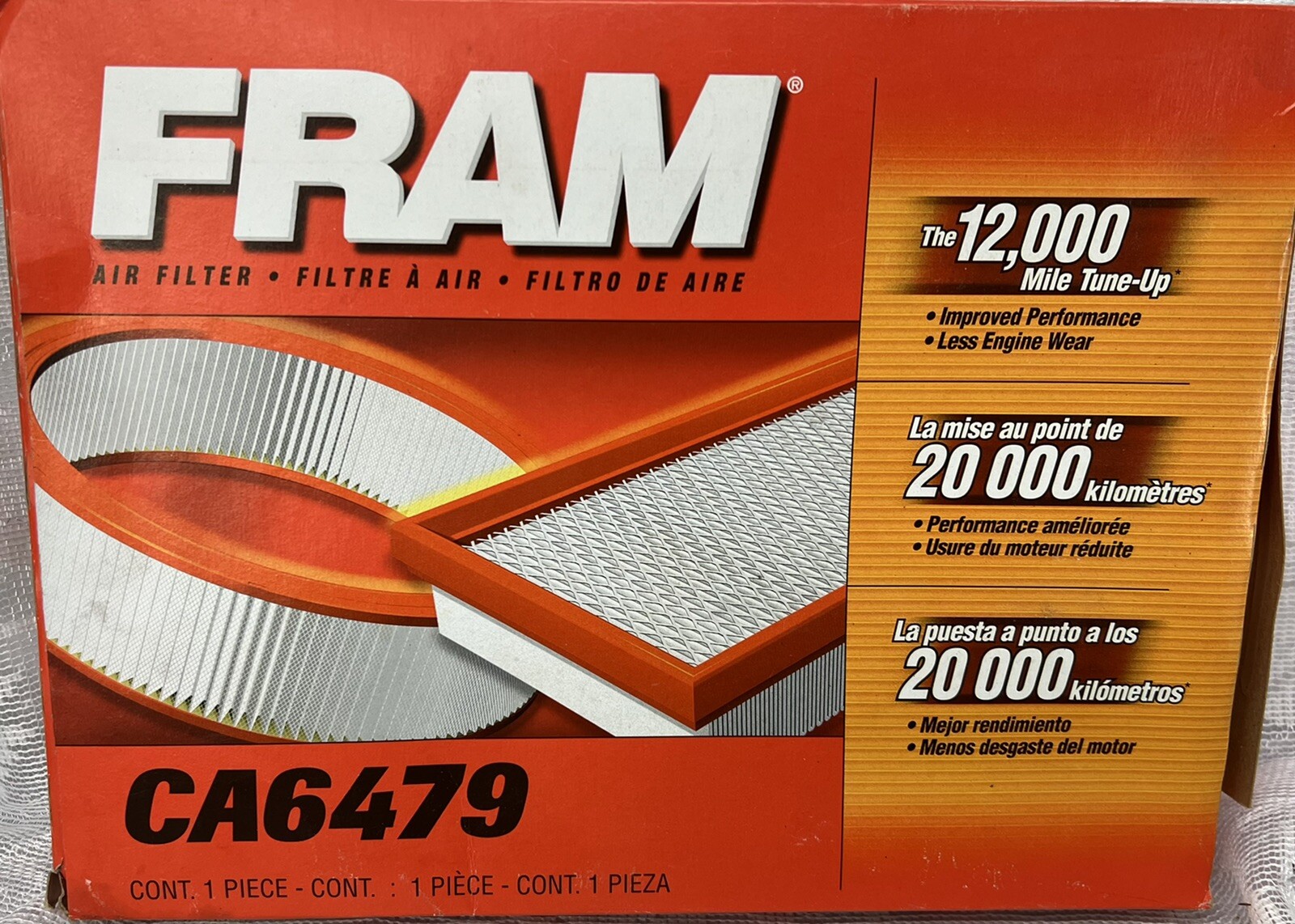 Fram CA6479 Air filter cross reference