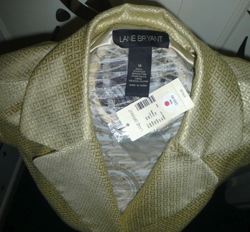 NWT Women's Blazer Size 18 LANE BRYANT