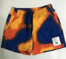 Mid Thigh Length Multicolor Tech Shorts 
