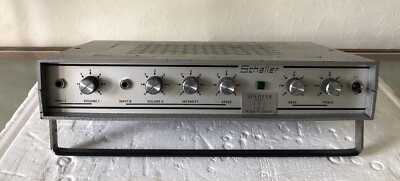 ULTRA RAR Vintage SCHALLER ''SOLO'' Tremolo Verstärker 60's Head Amp (Rotor Sound)