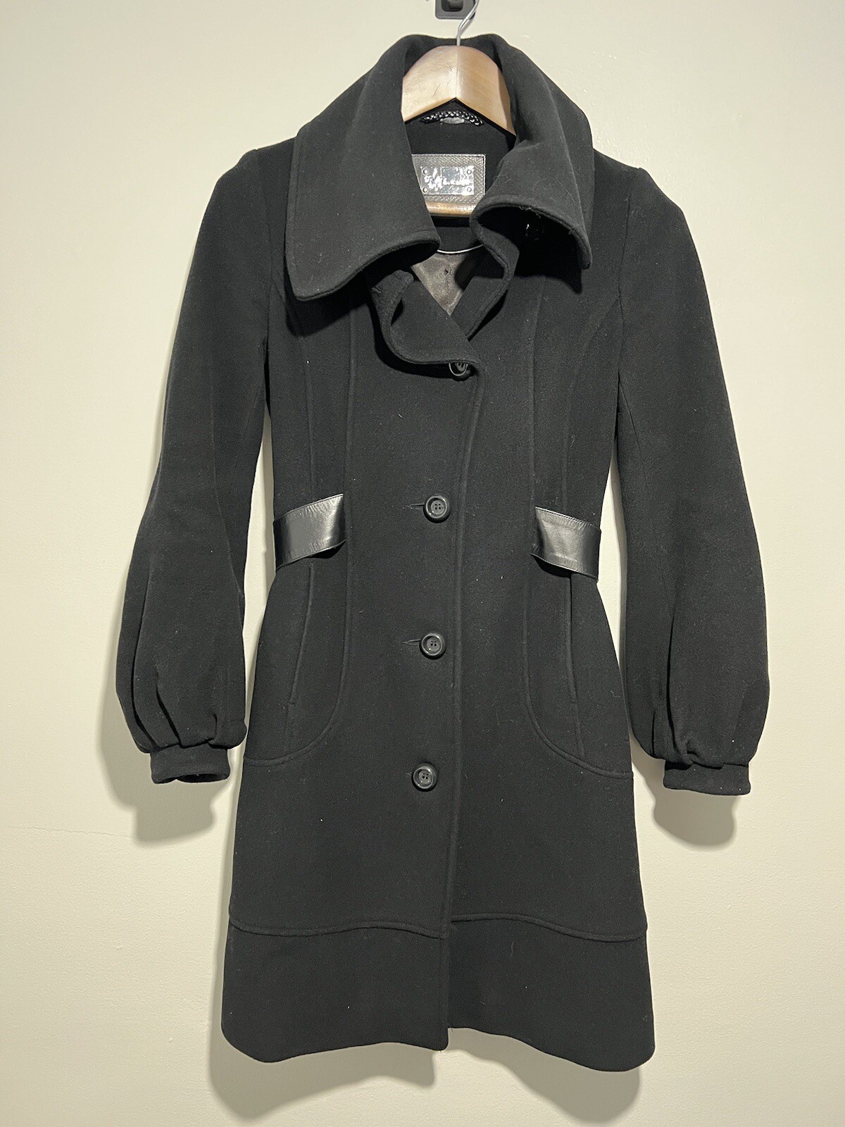 Mackage Isabel Womens XS Shearling Wool Cashmere Lined Coat