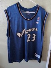 Vintage Michael Jordan Champion Washington Wizards Jersey Size 40 Medium