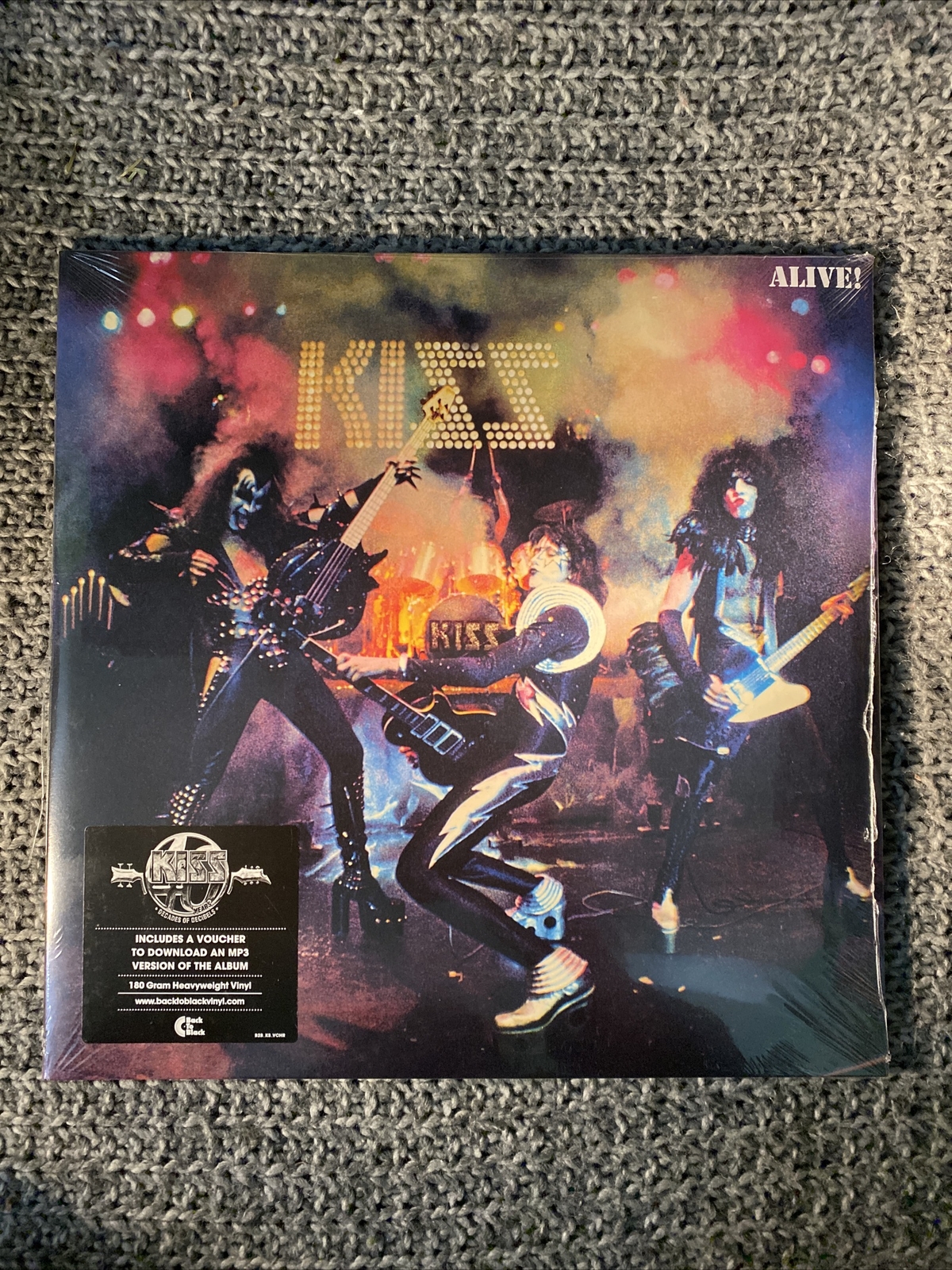 Kiss Lp SEALED Live ! Limited Edition New Grelly USA