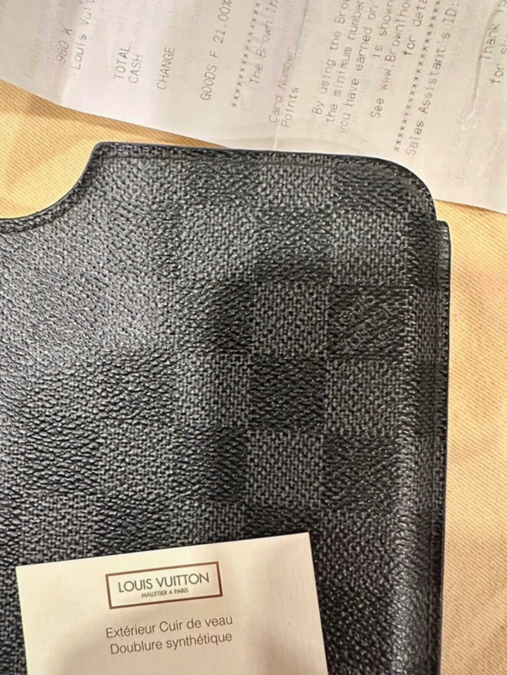 Кожаный чехол Louis Vuitton для iPad - Изображение 3 из 4