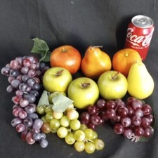 Artificial Fruit Mix Fake Fruit Realistic Lifelike Hand Made Decoration 10pcs