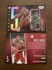 Moses Moody 2021 Panini Chronicles Gala Rookies Golden State