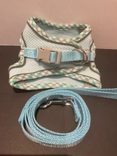 Harness Leash Set Soft Mesh Harness Adjustable Size XS NEW