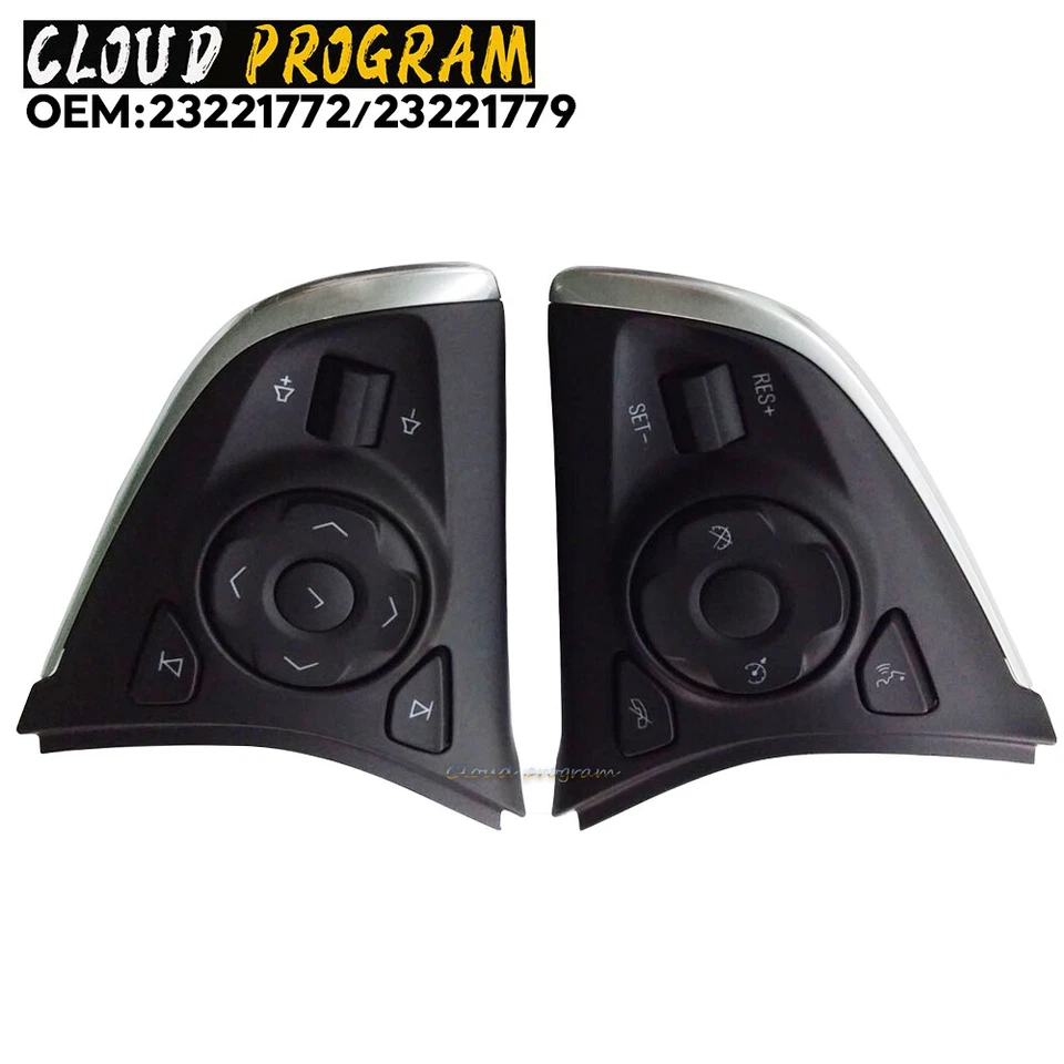 NEW 23221779 23221772 Avenir Steering wheel button FOR Buick Lacrosse 2017-2021 Foto 2 de 4