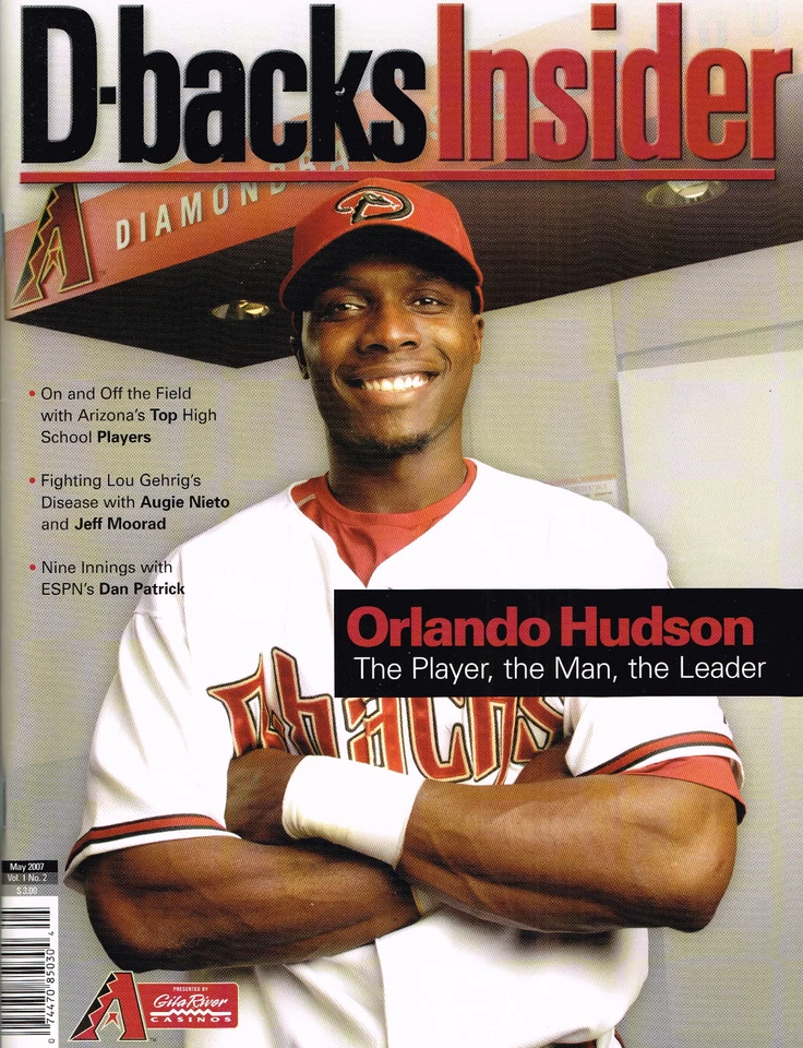 2007 Arizona Diamondbacks Insider Magazine Dbacks MLB Baseball - Your Choice - Image 3 of 4