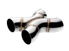 51 mm en acier inoxydable X tuyau tuyau d'échappement X-Pipe interférence sys...