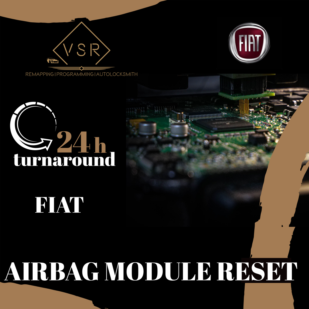 FIAT SRS AIRBAG MODULE ECU CRASH DATA RESET REPAIR SERVICE eBay