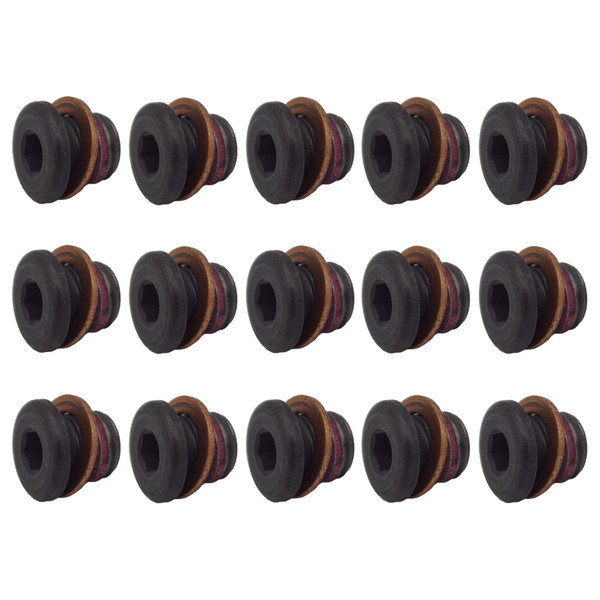 15 X You.S ÖLwanne Verschlussschraube M8X1,0 Mm FüR Mercedes S210 S211 S212 S213-image