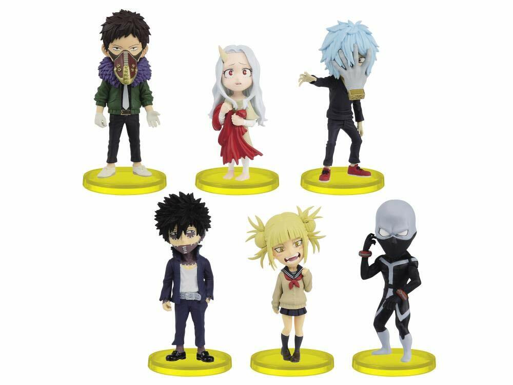 Banpresto My Hero Academia World Collectable Figure WCF set of types