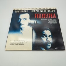 Philadelphia Laserdisc 52616 Tom Hanks Denzel Washington