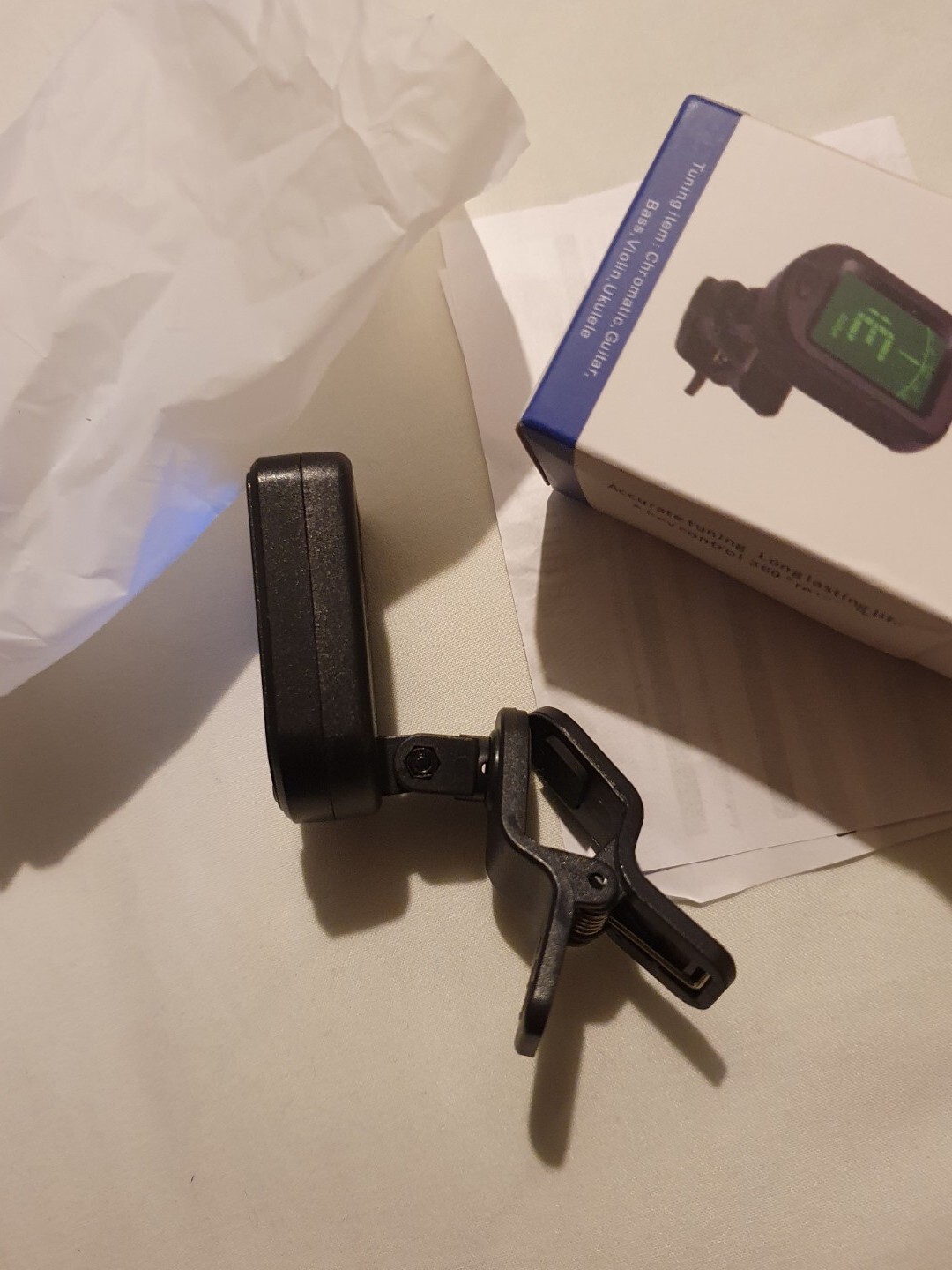 Clip On Chromatic Guitar Tuner eBay