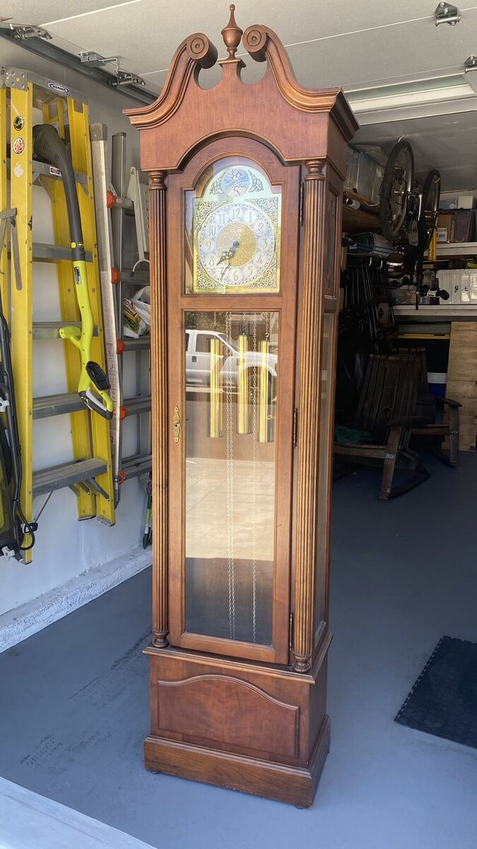 howard miller grandfather clock 610-232 | eBay