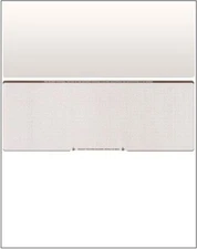 2500 Blank Check Stock Paper - Check in Middle - Brown Diamond