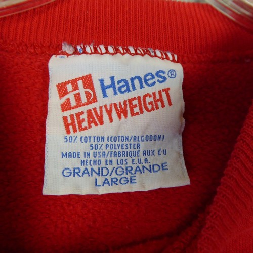 Vintage Committee 300 Sweatshirt Mens Large Red Crewneck Racing Embroidered - Picture 4 of 8
